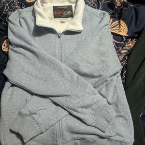 Men's Old Navy Vintage Fleece lined zip up, size large